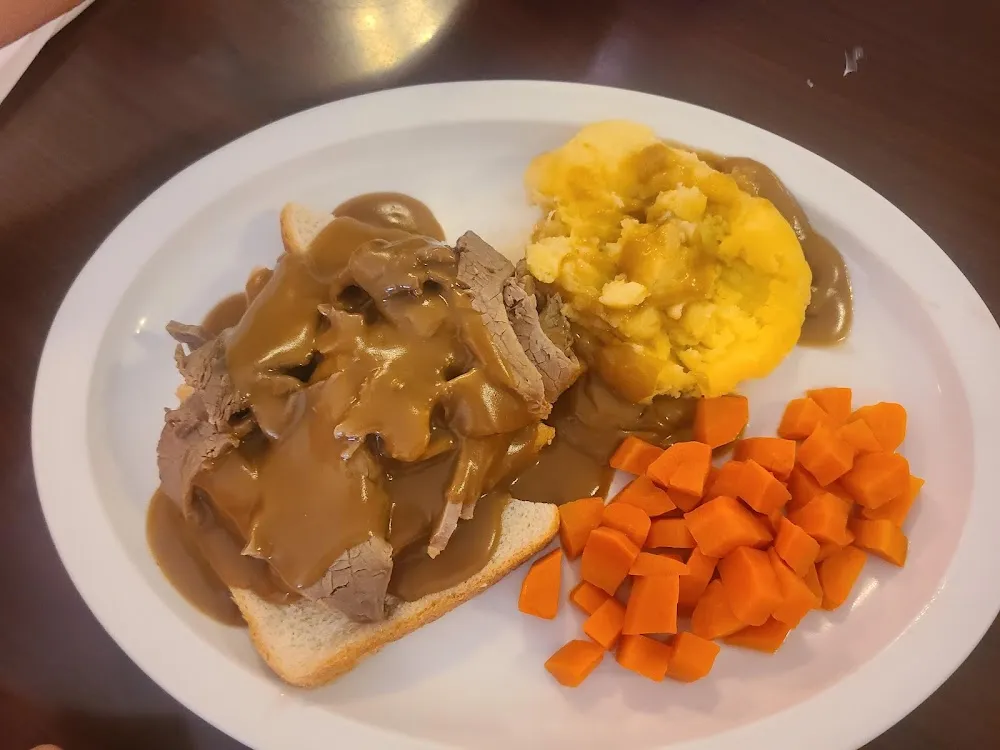 Hot Ham w Mashed Potatoes & Gravy