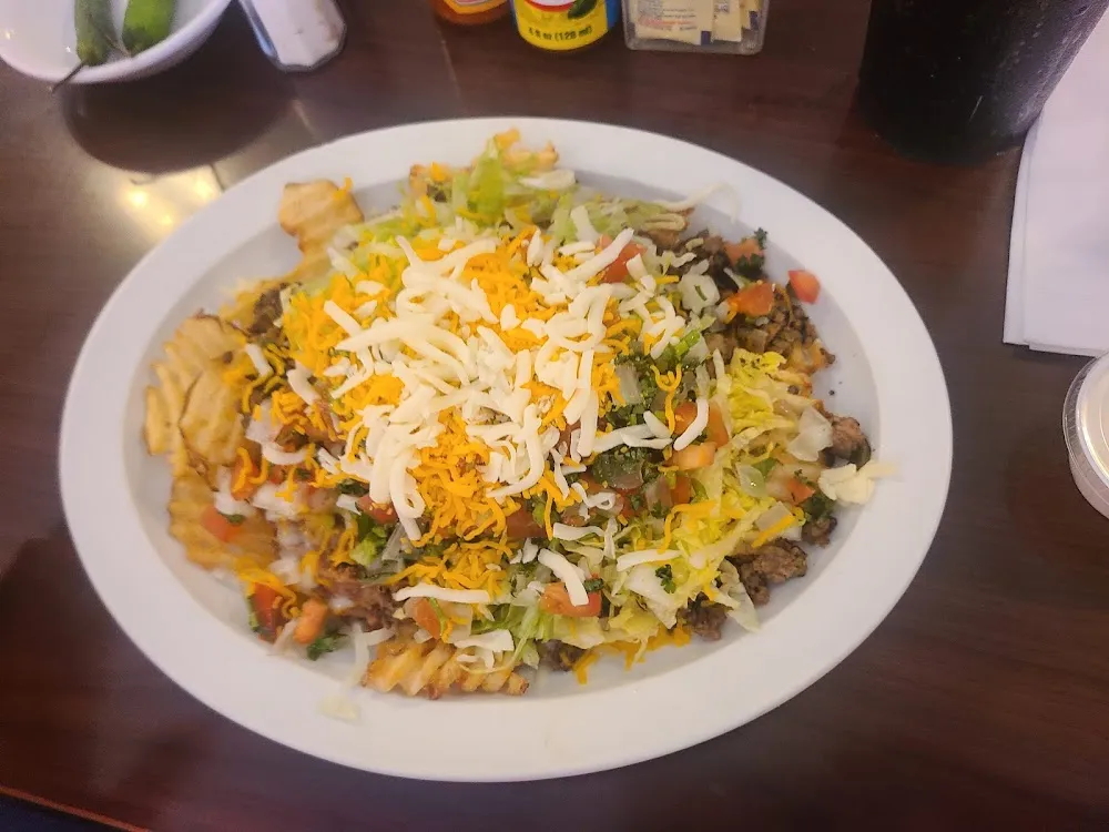 Taco Salad and Chips